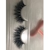 3D Mink Lashes 25mm, Natural Layered Effect Fluffy Long Wispy Lashes, Real Siberian Mink Cruelty-free, 100% Handmade