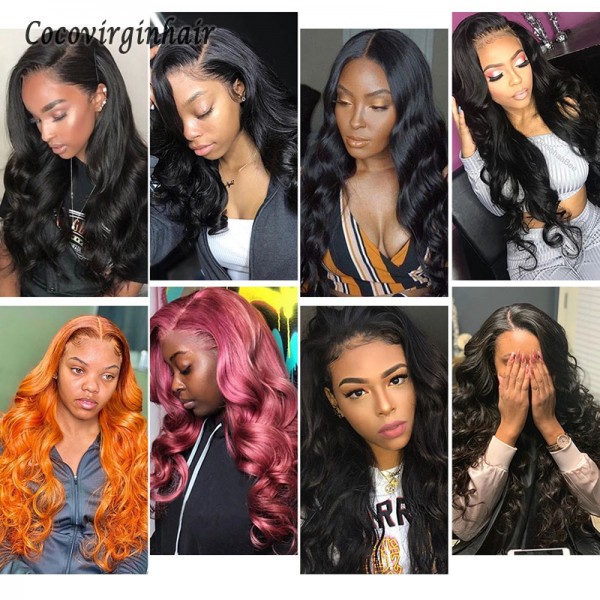 100% brazilian human hair full lace wig for black women,human hair 13*4 lace wig with baby hair