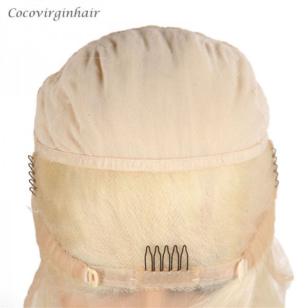 613 full lace wigs Great beauty new smart short Brazilian hair 613 color wig small cap full lace wig