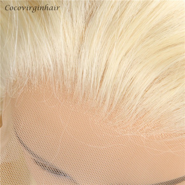 613 full lace wigs Great beauty new smart short Brazilian hair 613 color wig small cap full lace wig