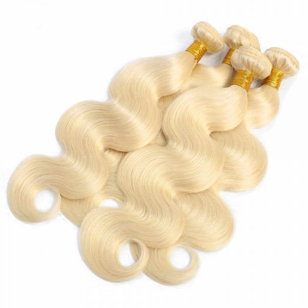 body wave 613 bundles 30 inch blonde human hair bundles for sale 