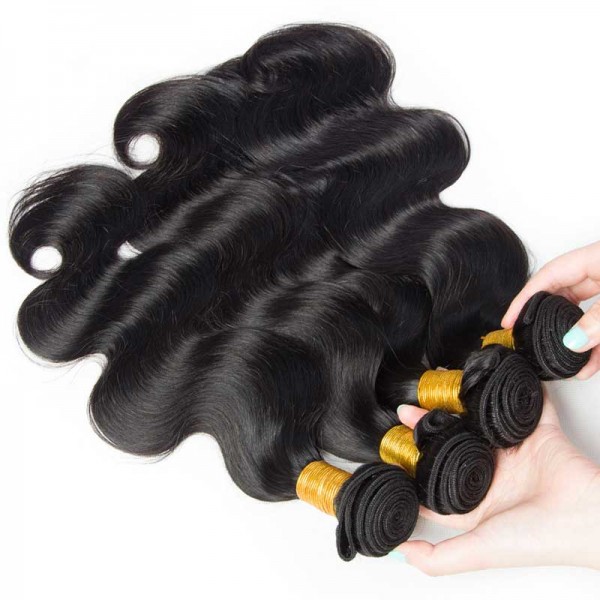 Body Wave Wholesale Unprocessed Virgin 10A Grade Brazilian Hair Bundles