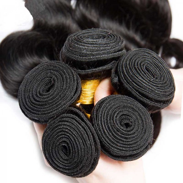 Body Wave Wholesale Unprocessed Virgin 10A Grade Brazilian Hair Bundles