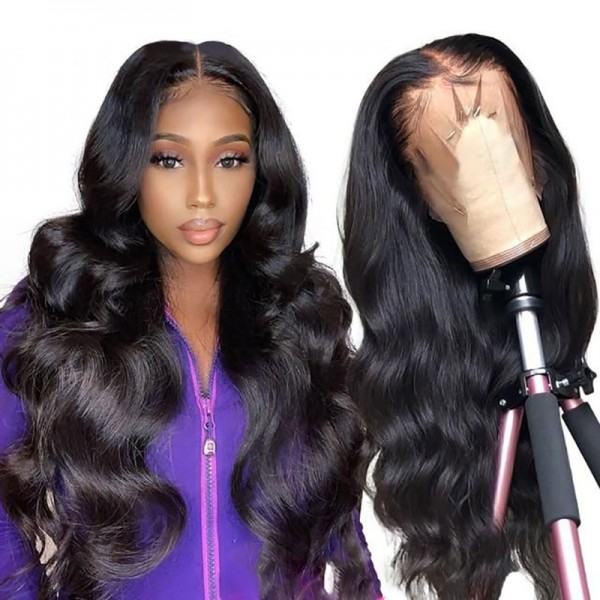 body wave wigs human hair short medium and long length lace frontal wigs