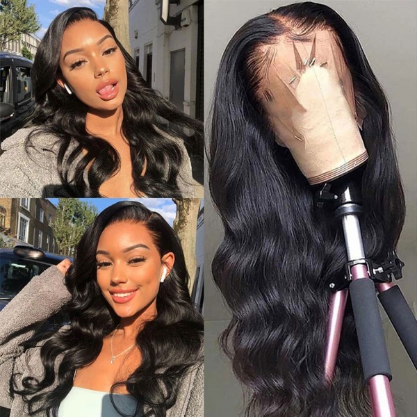 body wave wigs human hair short medium and long length lace frontal wigs