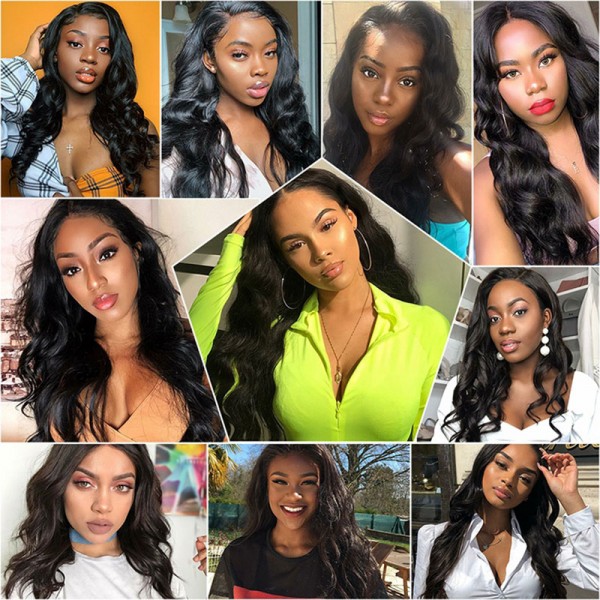 body wave wigs human hair short medium and long length lace frontal wigs