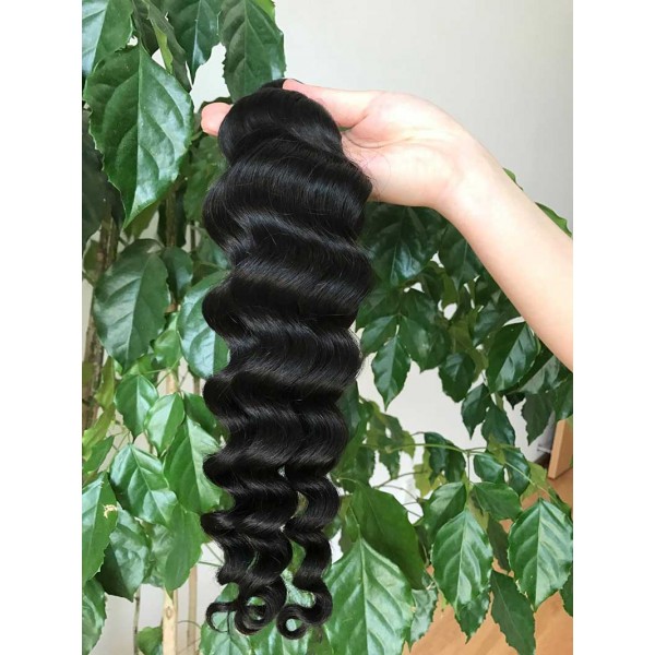 Deep Wave Hair Bundles Raw Hair Bundles Raw Virgin Cuticle Aligned Hair Weave Human Hair Extension