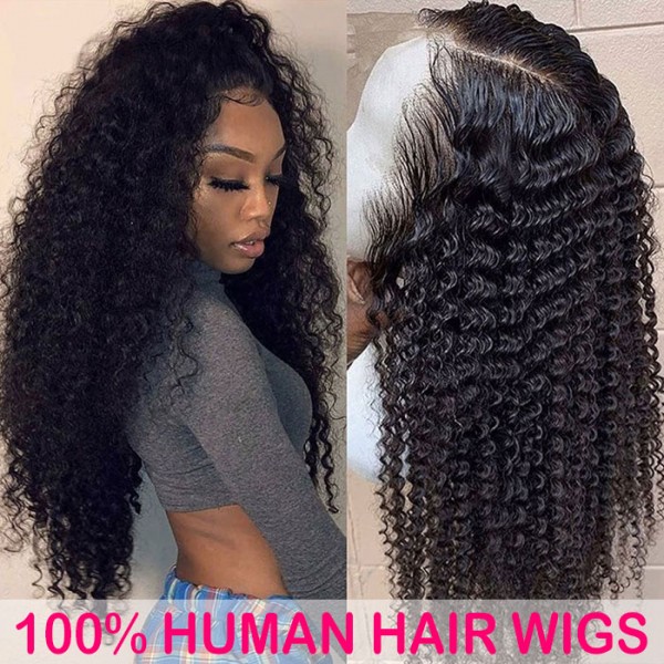 deep wave lace frontal wig raw human hair vendor natural black lace wigs for black women