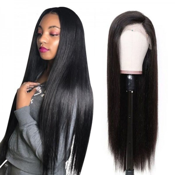 13x4 Straight Lace Front Human Hair Wigs Lace Frontal Wigs Remy Brazilian Human Hair Lace Wigs for Women 150 Density