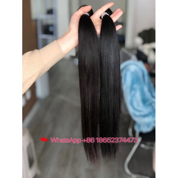 Straight Body Wave Bundles 100% Human Hair Extension Cuticle Aligned Raw Brazilian Human Hair Wholesale