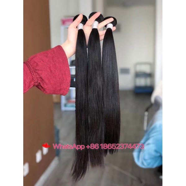 Straight Body Wave Bundles 100% Human Hair Extension Cuticle Aligned Raw Brazilian Human Hair Wholesale