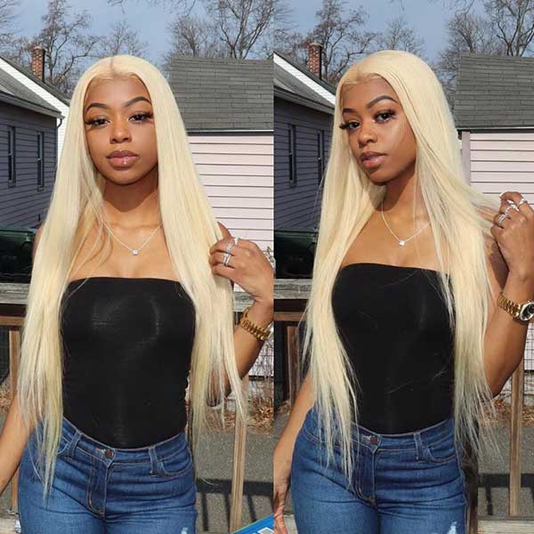 613 blonde 30inch human hair cheap lace front wigs with good quality for sale