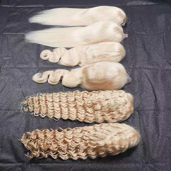 613 blonde 30inch human hair cheap lace front wigs with good quality for sale