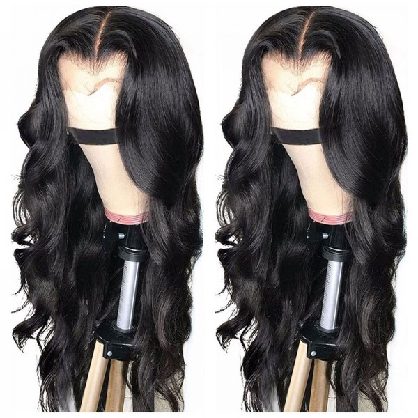 Body Wave Transparent Hd Lace Frontal Wig 13x4 Lace Front Human Hair Wigs With Baby Hair