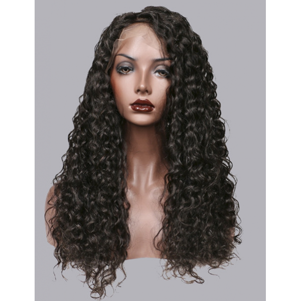 Factory supply attractive price kinky curly human hair wig kinky straight wigs