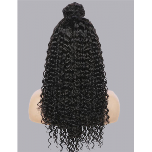 Curly Human Hair Lace Front Wig With Baby Hair Supplier Natural Brazilian Hair