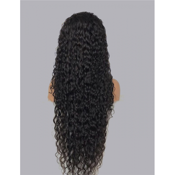 100% Natural Virgin Curly Brazilian Hair Lace Front Wig Cuticle Aligned Hair Wig Human Hair