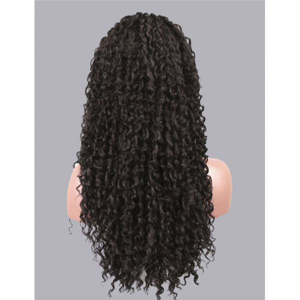 100 Brazilian Virgin Human Hair Small Loose Wave Wigs Transparent