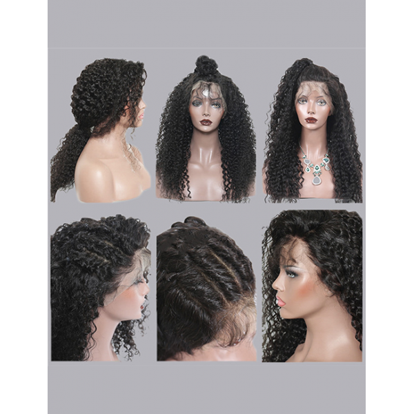 Transparent lace 13x4 Lace Frontal Wigs Pre plucked Straight Lace Frontal Wig