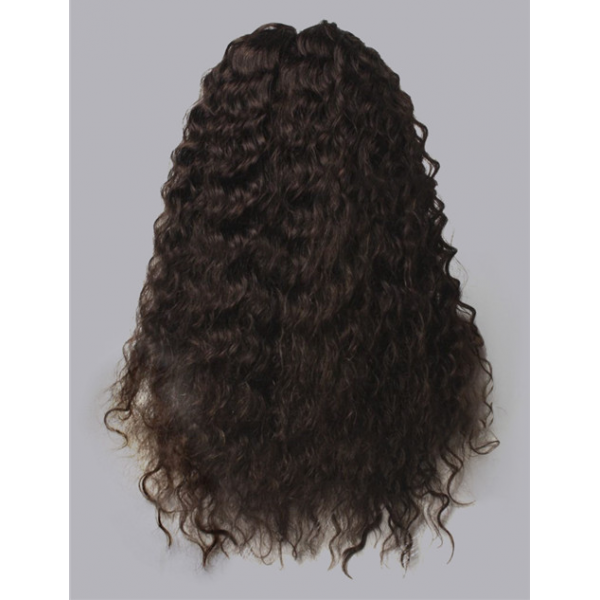 Natural Jerry Curl Lace Front Wig Brazilian Virgin Human Hair Wigs