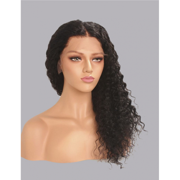 Lace Frontal Human Hair Wigs for Black Women,Curly Lace Front Wig Pre Plucked With Baby Hair