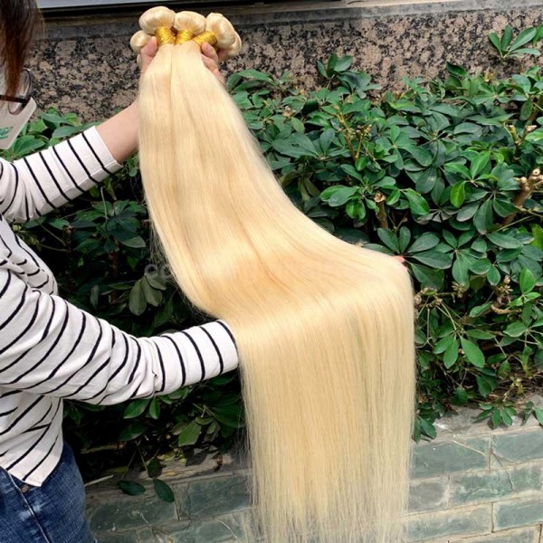 body wave 613 bundles 30 inch blonde human hair bundles for sale 